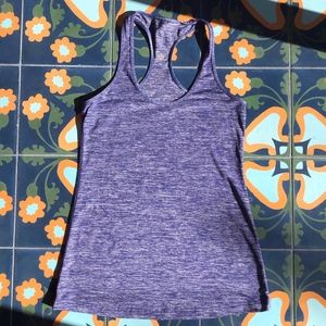 Lululemon Cool Racerback in Heathered Royalty